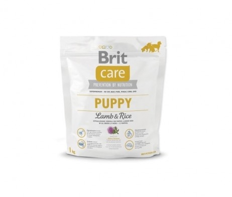 Hrana uscata pentru caini Brit Care Puppy cu miel si orez 1 kg