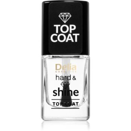 Delia Cosmetics Hard & Shine top coat cu efect de lungă durată