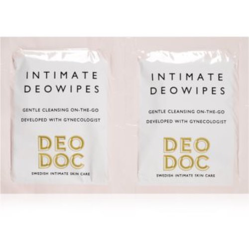 DeoDoc DeoWipes Fresh Coconut servetele umede pentru igiena intima