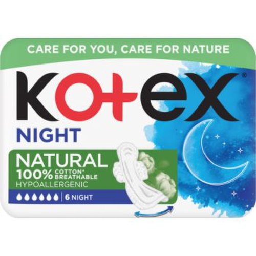 Kotex Natural Night absorbante