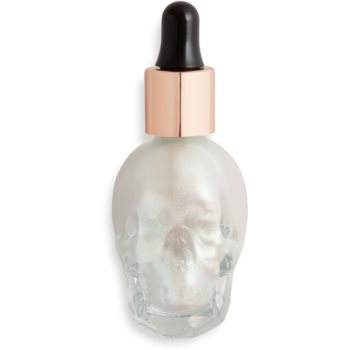 Makeup Revolution Skull iluminator lichid cu picurător