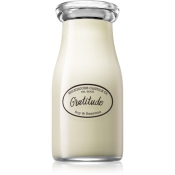 Milkhouse Candle Co. Creamery Gratitude lumânare parfumată Milkbottle