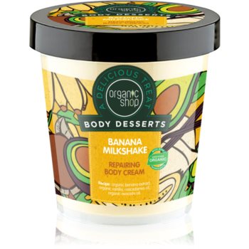 Organic Shop Body Desserts Banana Milkshake cremă de corp regeneratoare