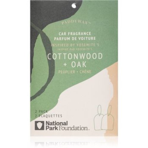 Paddywax Parks Cottonwood + Oak parfum pentru masina