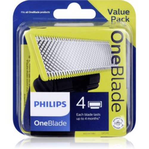 Philips OneBlade QP240/50 rezerva Lama 4 pc