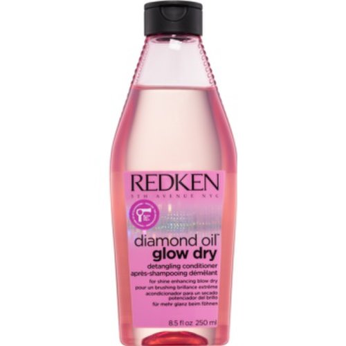 Redken Diamond Oil Glow Dry balsam pentru păr ușor de pieptănat cu efect iluminator