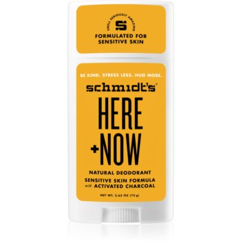 Schmidt's here + now by justin bieber deodorant stick