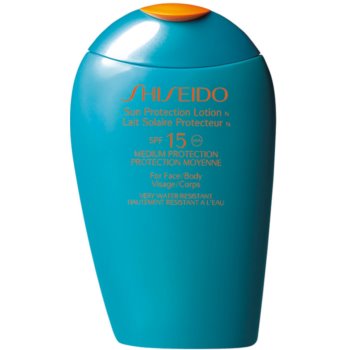 Shiseido Sun Care Sun Protection Lotion lotiune solara pentru fata si corp SPF 15