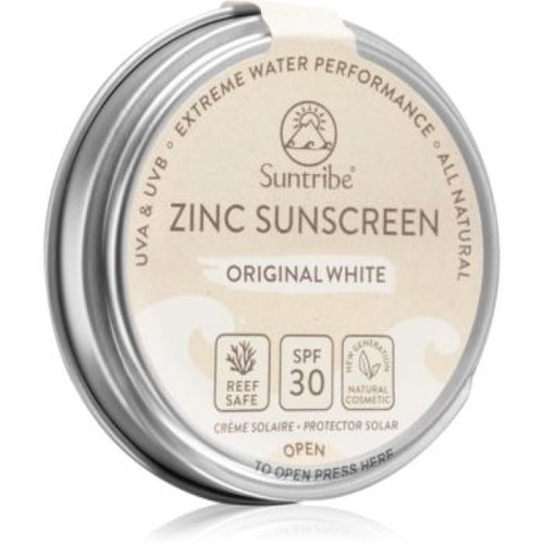 Suntribe Zinc Sunscreen crema de fata cu minerale pentru protectie plaja