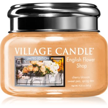 Village Candle English Flower Shop lumânare parfumată