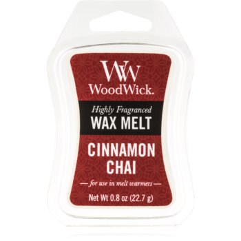Woodwick Cinnamon Chai ceară pentru aromatizator