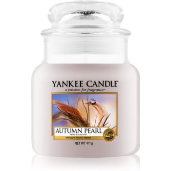 Yankee Candle Autumn Pearl lumânare parfumată Clasic mediu