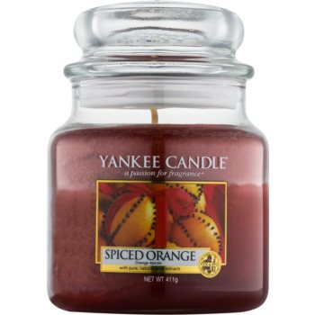 Yankee Candle Spiced Orange lumânare parfumată Clasic mediu