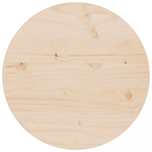 Blat de masă, Ø40x2,5 cm, lemn masiv de pin
