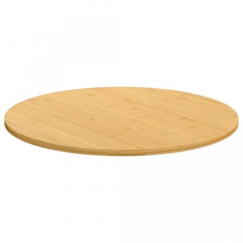 Blat de masă, Ø60x1,5 cm, bambus