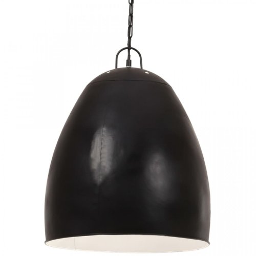 Lampă suspendată industrială, 25 W, negru, rotund, 42 cm, E27