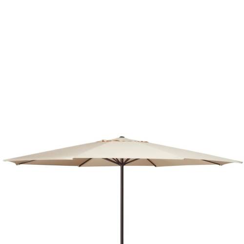 Madison Umbrelă de soare Paros, ecru, 300 cm, rotund, PC14P016