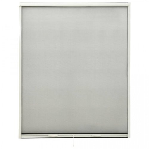Plasă insecte pentru ferestre tip rulou, alb, 160x170 cm