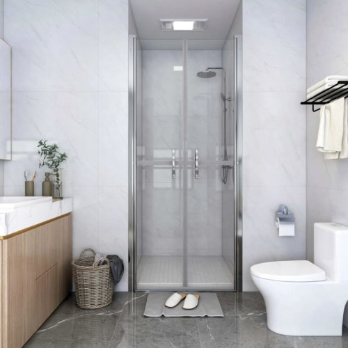 Ușă cabină de duș, transparent, 96 x 190 cm, ESG