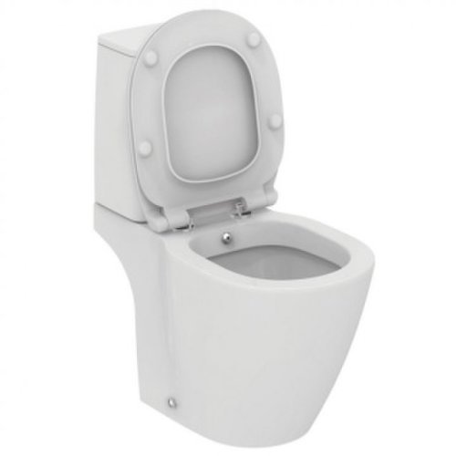 Set PROMO Vas WC cu functie de bideu Ideal Standard Connect 66x36 cm cu rezervor, capac si baterie