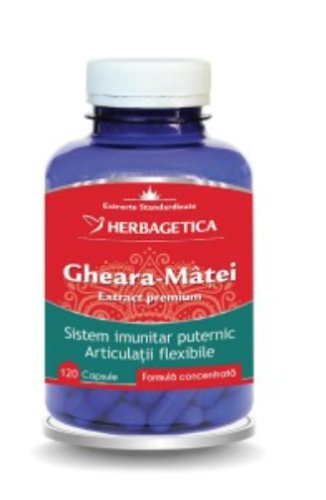 Gheara-matei extract standardizat - Herbagetica 30 capsule