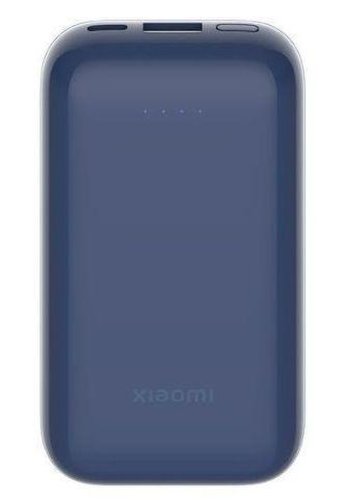 Acumulator Extern Xiaomi Pocket Edition Pro, 10000 mA, Quick Charge 4.0, 1 x USB-A, 1 x USB Type-C, 33W (Albastru)