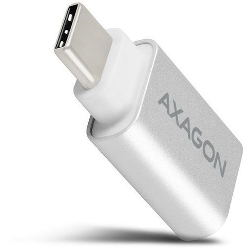 Adaptor AXAGON RUCM-AFA, USB 3.0 Type-C - USB 3.0 Type-A, Fast charging (Argintiu)