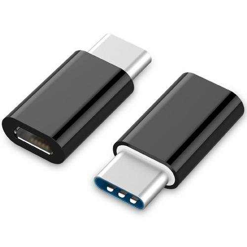 Adaptor Gembird, USB 2.0, USB Type-C (T) la Micro-USB (M), Negru, A-USB2-CMmF-01