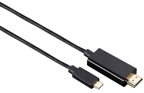 Adaptor Hama 135724, USB-C - HDMI, 1.8 m, 3840 x 2160 p (Negru)