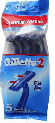Aparat de ras Gillette 2, 5 lame