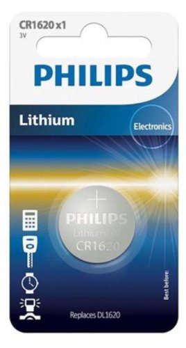 Baterie LITHIUM CR1620 BLISTER PHILIPS