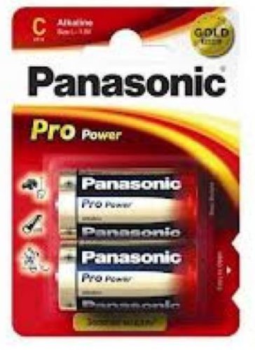 Baterii Foto Alkaline Panasonic Lr14Apb/2Bp, 1.5 V, 2 Buc