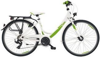 Bicicleta Kettler Layana Girl Green, Cadru 15.3inch, Roti 26inch (Alb/Verde)