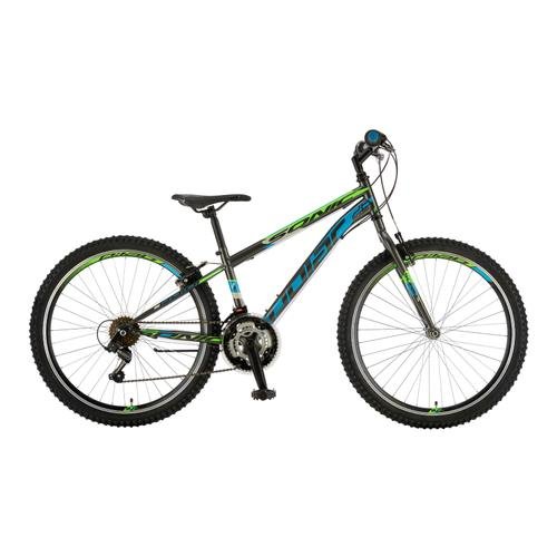 Bicicleta Mtb Polar Sonic, 26 Inch (Gri/Verde)