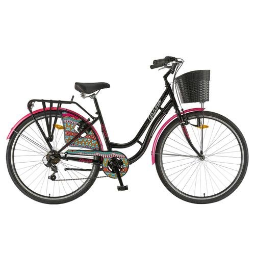 Bicicleta Oras Polar Grazia 6s - 28 inch, M (Negru)