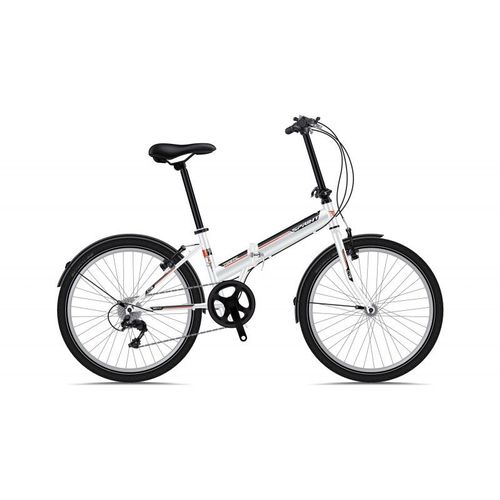 Bicicleta Pliabila Sprint SPR-BK19RU0301 Urban, Roti 24inch, 6 viteze (Alb)