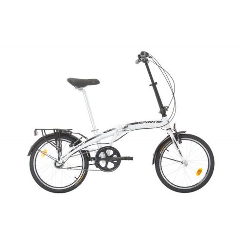 Bicicleta Pliabila Sprint SPR-BK19RU0321 Comfort Nexus3, Roti 20inch, Cadru 280mm, 3 viteze (Alb)