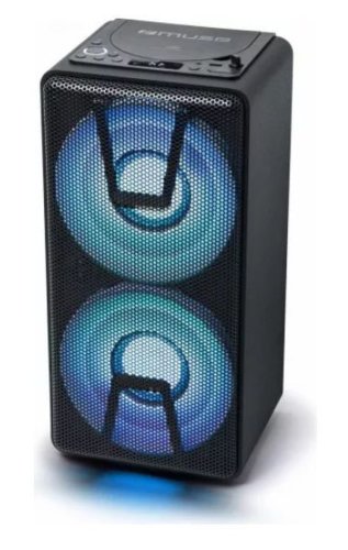 Boxa portabila Bluetooth Muse M-1820 DJ, MP3, 150W (Negru)