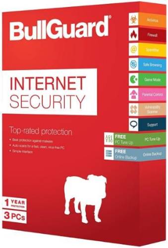 BullGuard Internet Security, 1 an, 3 utilizatori, Retail