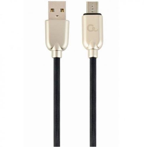Cablu alimentare si date Gembird CC-USB2R-AMmBM-1M, USB 2.0 (T) la Micro-USB 2.0 (T), 1m, Negru