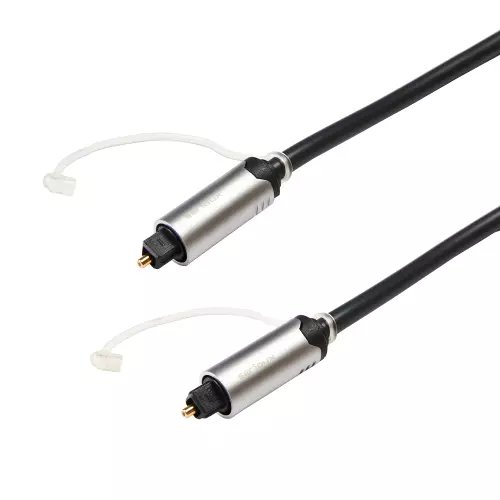 Cablu audio optic Serioux Premium, Toslink, 1.5m, negru