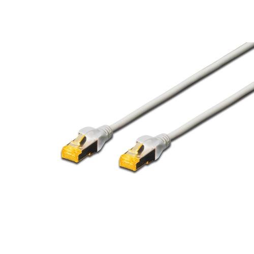 Cablu de corectie, Digitus, cat6A, S-FTP, 0.5 m, Gri DK-1644-A-005/BL