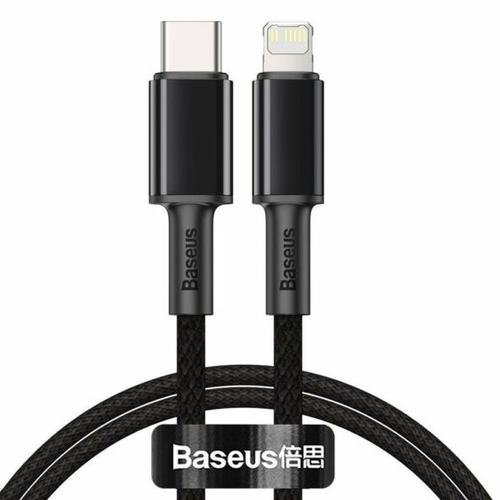 Cablu de date Baseus CATLGD-A01, USB Type-C - Lightning, Incarcare Rapida, PD 20W, 2m (Negru)