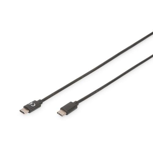 Cablu de date Digitus Assmann AK-300138-040-S, USB tip C, 4m (Negru)