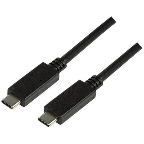 Cablu de date Logilink CU0128, USB Type-C, 0.5m (Negru)