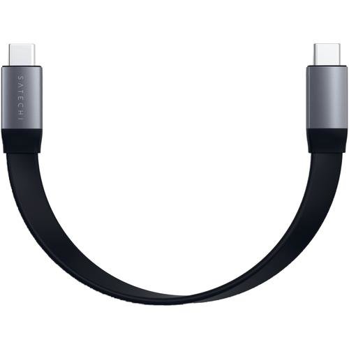 Cablu de date Satechi ST-TCCFC, USB-C, 25cm (Gri)