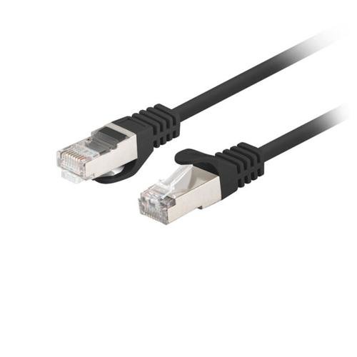 Cablu de retea patchcord CAT6 FTP Lanberg, 2 X RJ45, lungime 3m, AWG26, 10Gb/s-250MHz, ethernet, Negru