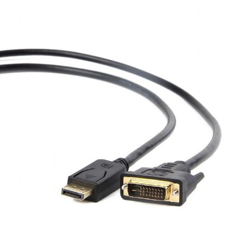 Cablu GEMBIRD CC-DPM-DVIM-6, DisplayPort - DVI-D DL, 1.8m, Full HD/60Hz (Negru)