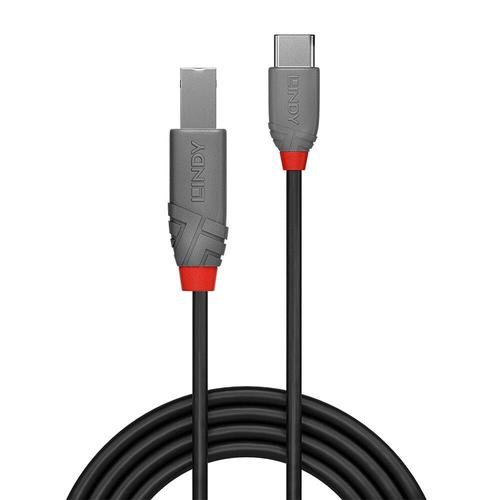 Cablu imprimanta Lindy LY-36941, 1m, USB 2.0 Tip A - Tip B