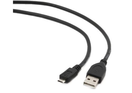 Cablu incarcare si date Spacer SPC-MUSB-05, pentru smartphone, USB 2.0 la Micro-USB 2.0, 0.5m, Negru